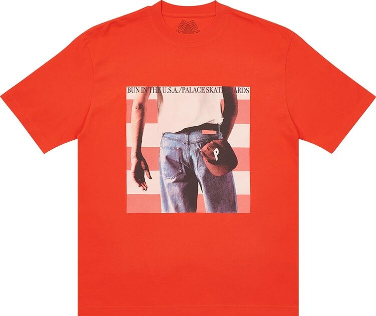 

Футболка Palace Born To Bun T-Shirt 'Red', красный