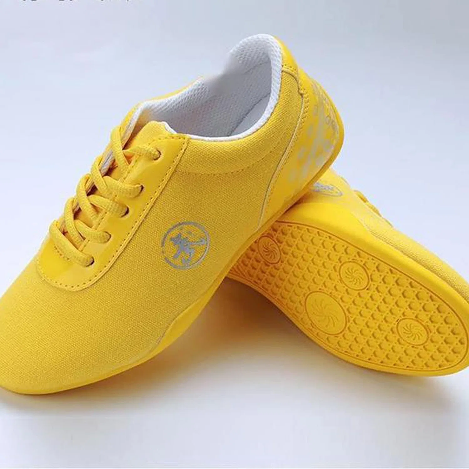 Детские спортивные тапочки для таэквондо дышащие fayengan, Yellow — фото 3