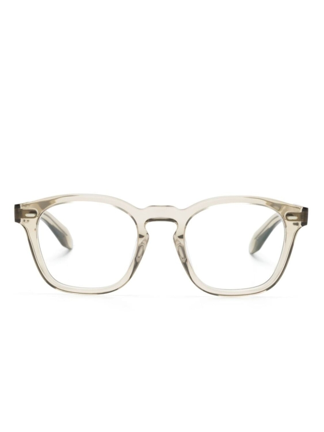 

Oliver Peoples очки N.03 в квадратной оправе, нейтральный цвет