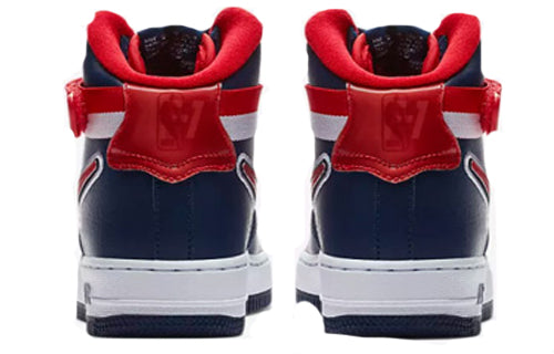 Кроссовки air force 1 '07 high lv8 sport 'dream team' Nike, синий — фото 4