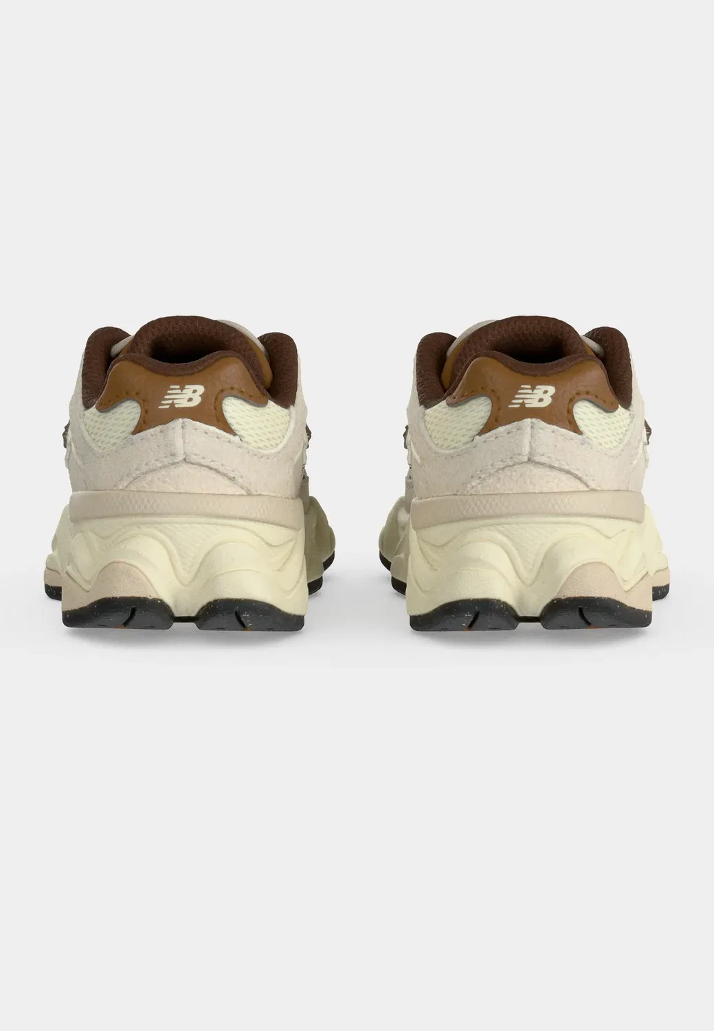 9060 унисекс - детская обувь New Balance, Breakfast Tea — фото 4