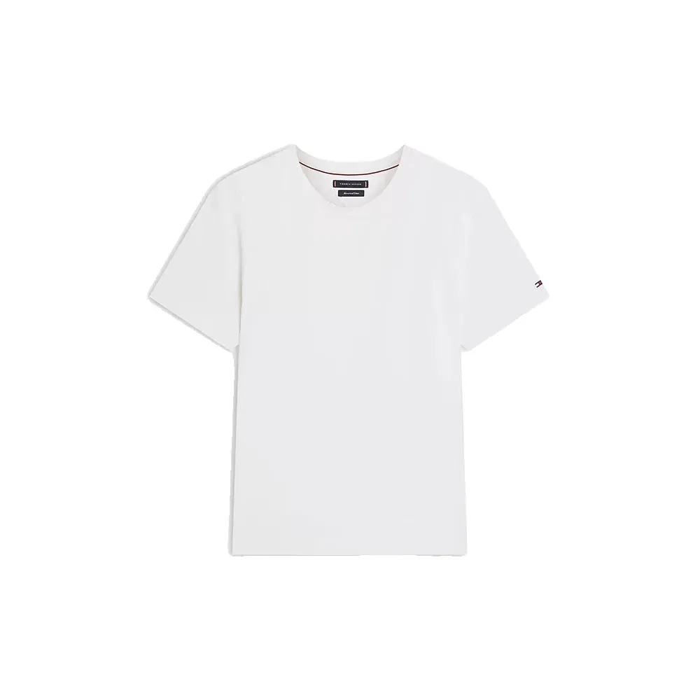 Мужская футболка с коротким рукавом из мерсеризованного хлопка Tommy hilfiger New York, White — фото 3