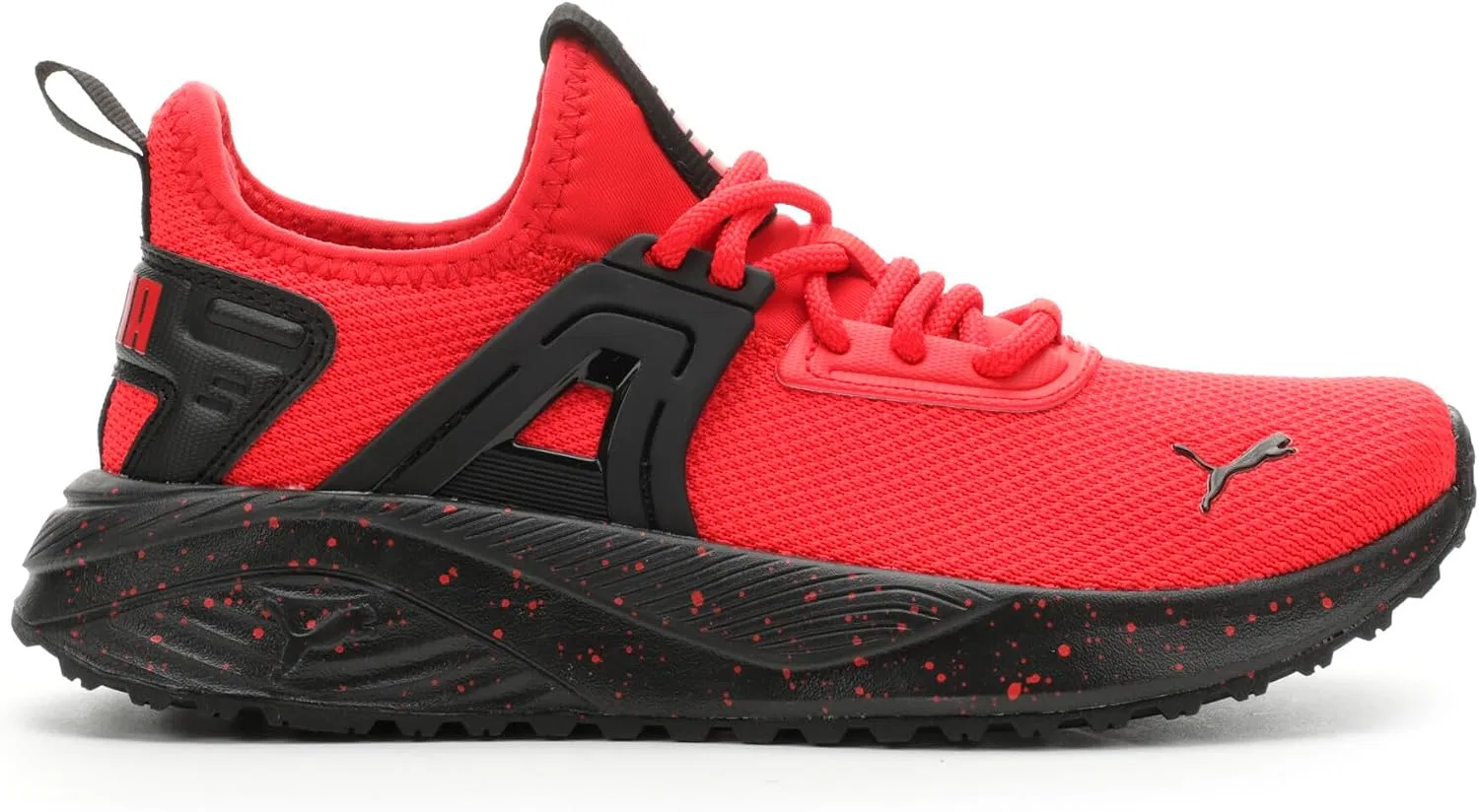 Детские беговые кроссовки для девочек PUMA, All Time Red-Puma Black — фото 2