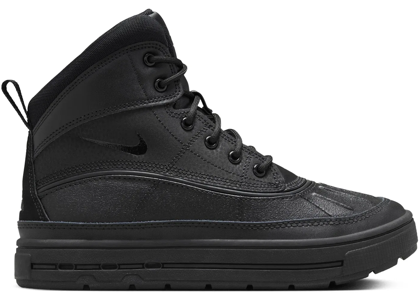 Детские ботинки высокие Nike Woodside 2 High, Black/Black/Black
