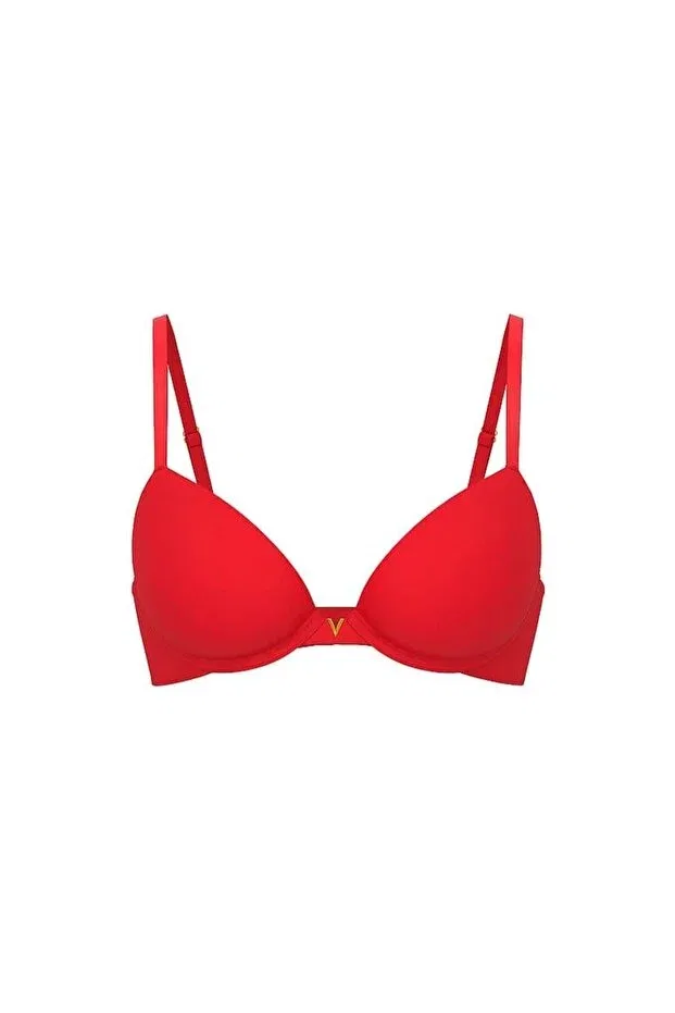Женский бюстгальтер на косточках Smooth Recovery Bra Victoria'S Secret, Lipstick Red — фото 3