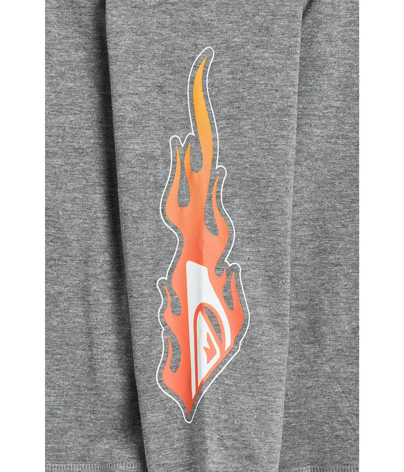 Толстовка с длинными рукавами F1 Speed Hooded Long Sleeve (для детей постарше) Quiksilver Kids, Medium Gray Heather — фото 3