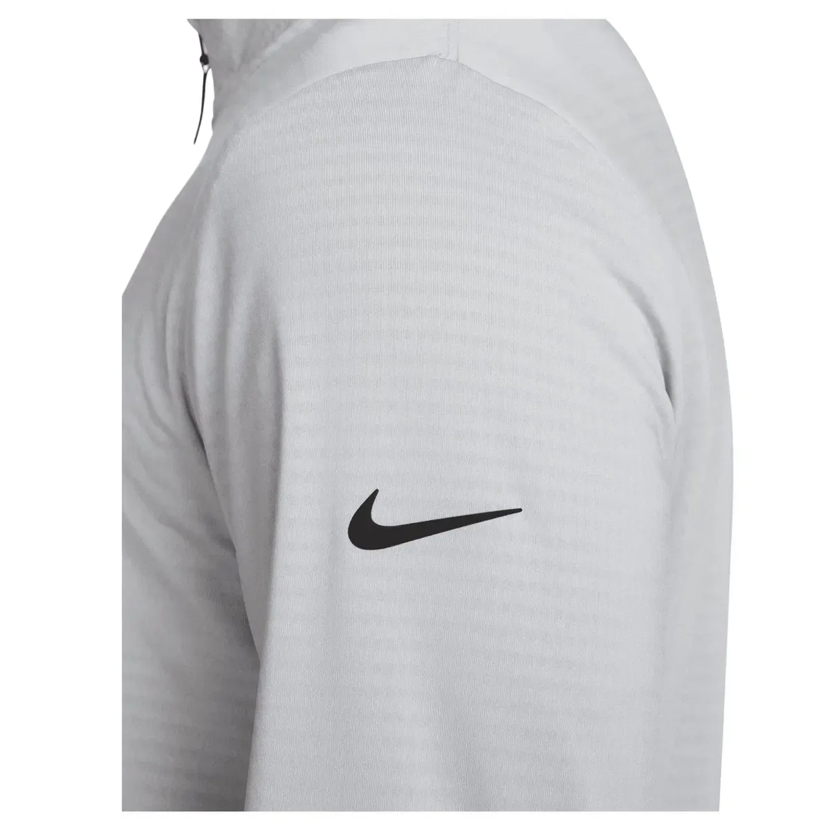 Мужской топ с молнией Dri-Fit Nike, Grey — фото 4