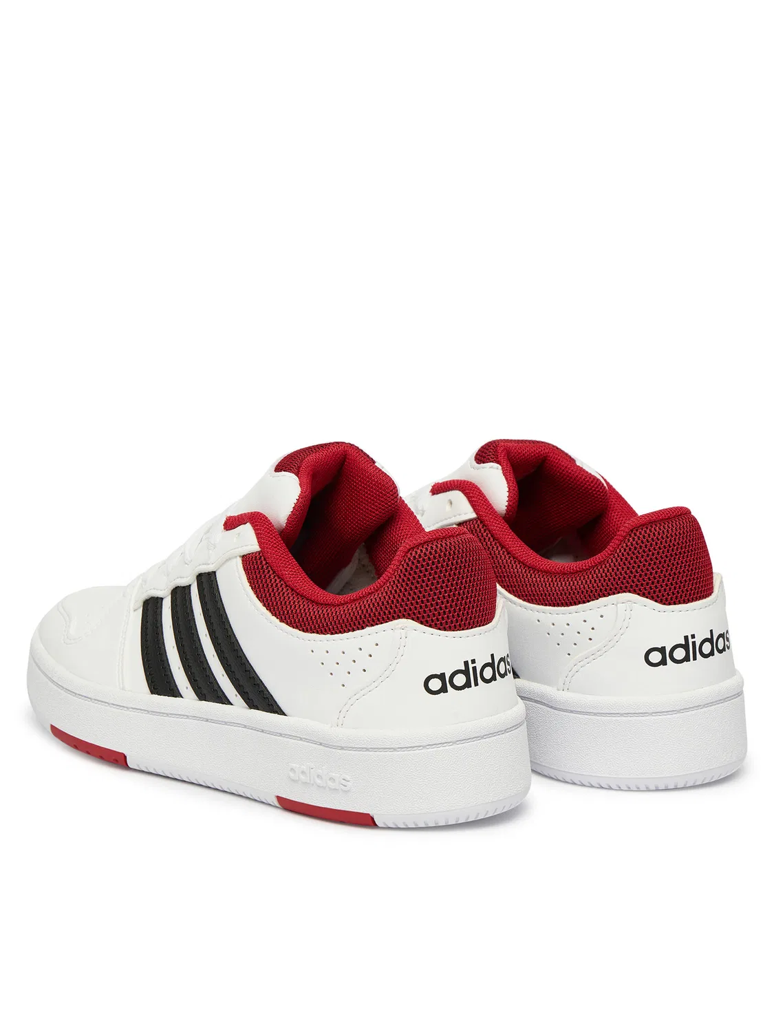 Кроссовки для мальчика Hoops Classic Adidas, белый — фото 3