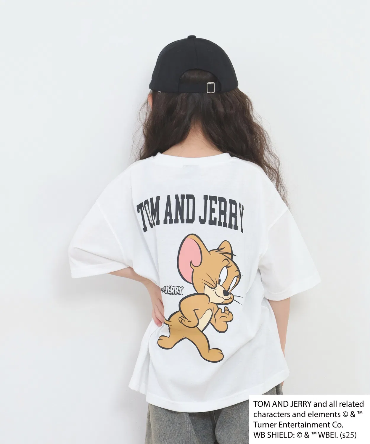 Детская футболка с принтом TOM&JERRY, Tom & Jerry TOM&JERRY, Белый — фото 4