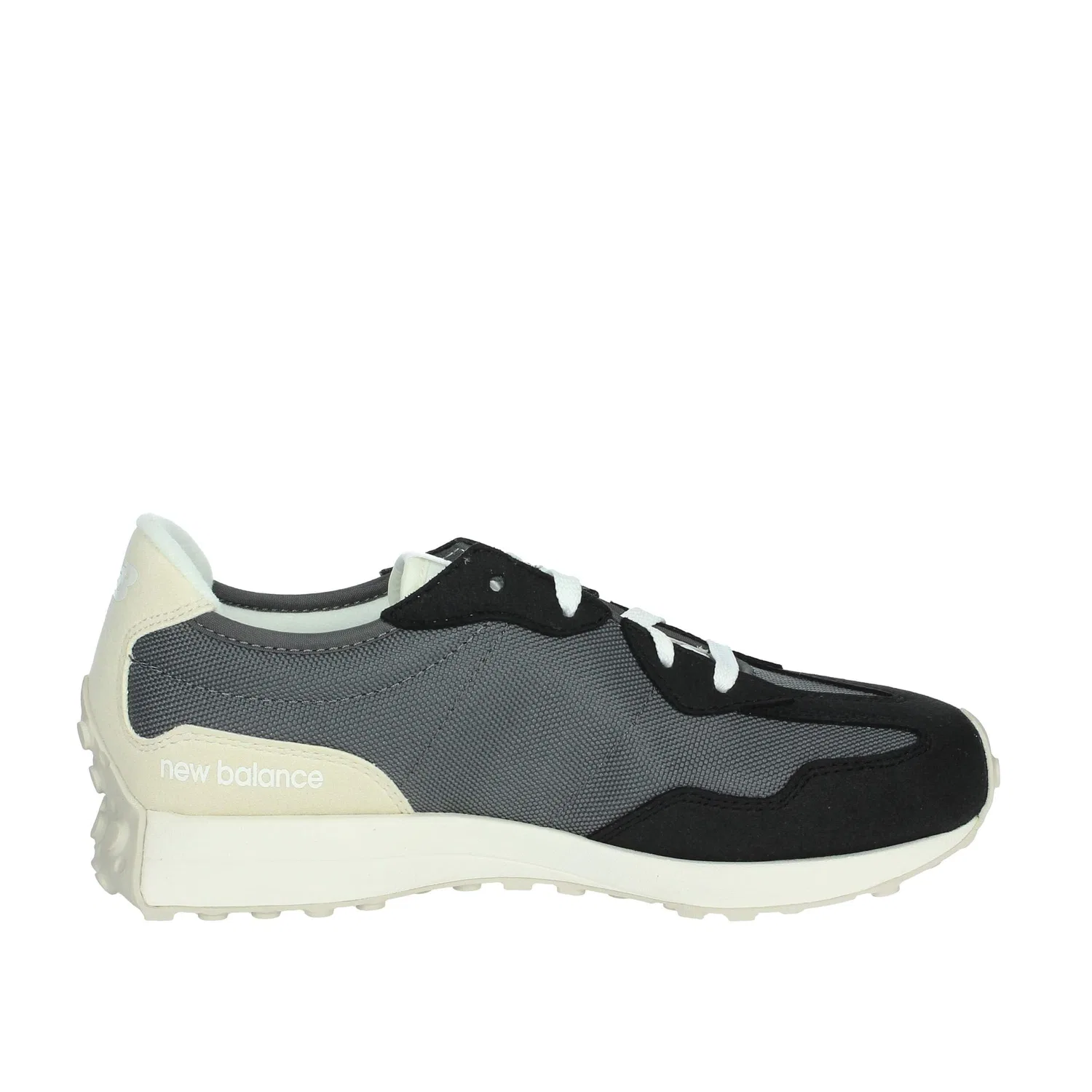 Детские кроссовки для мальчиков с закрытым носком 327 New Balance, Black — фото 4