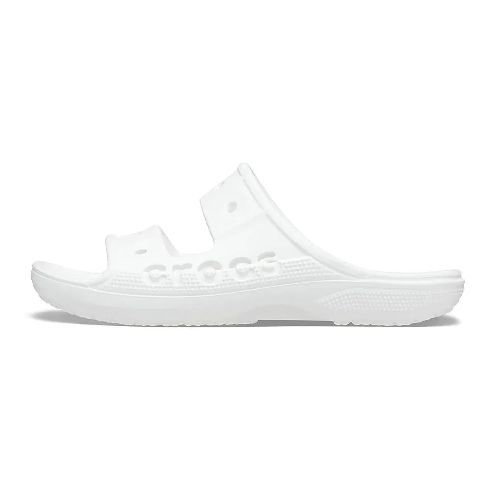 Детские сандалии-слайды с двумя ремешками Crocs, Baya White