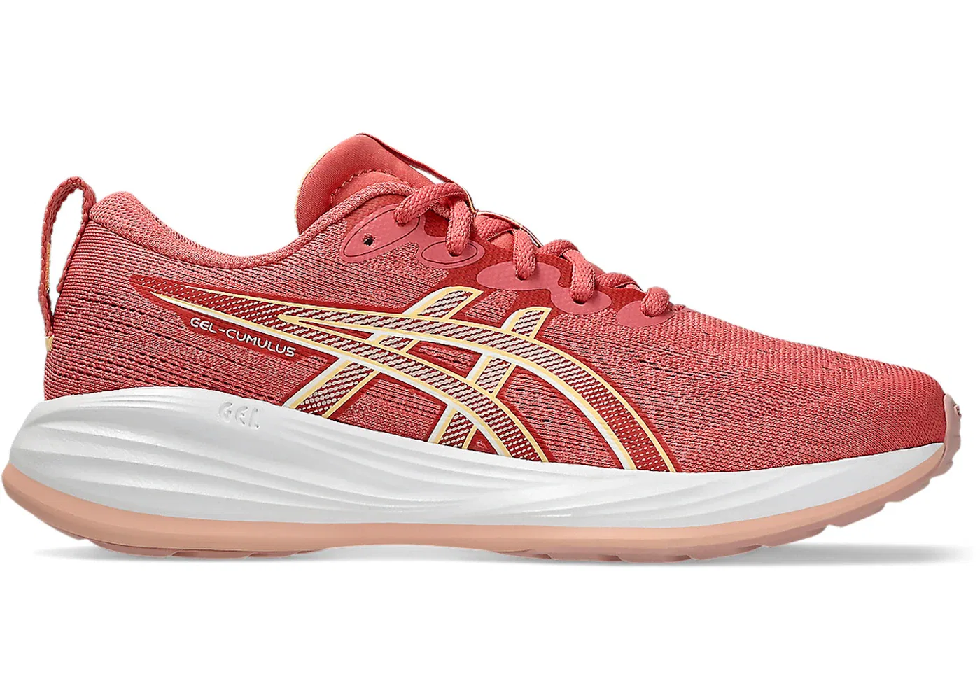 Детские кроссовки для бега ASICS Gel-Cumulus 27, Dark Pink Clay Cream