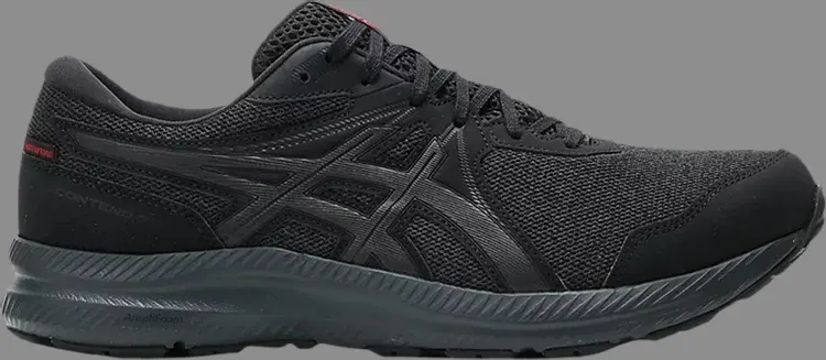 

Кроссовки gel contend 7 wp 4e extra wide 'black' Asics, черный