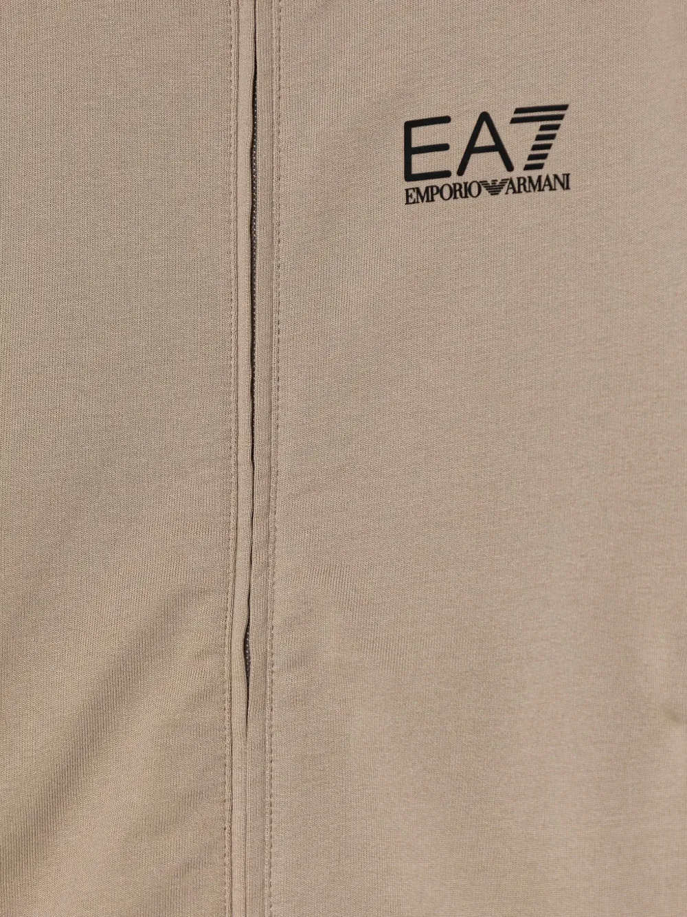 Спортивный костюм на молнии Ea7 Emporio Armani, черный — фото 4