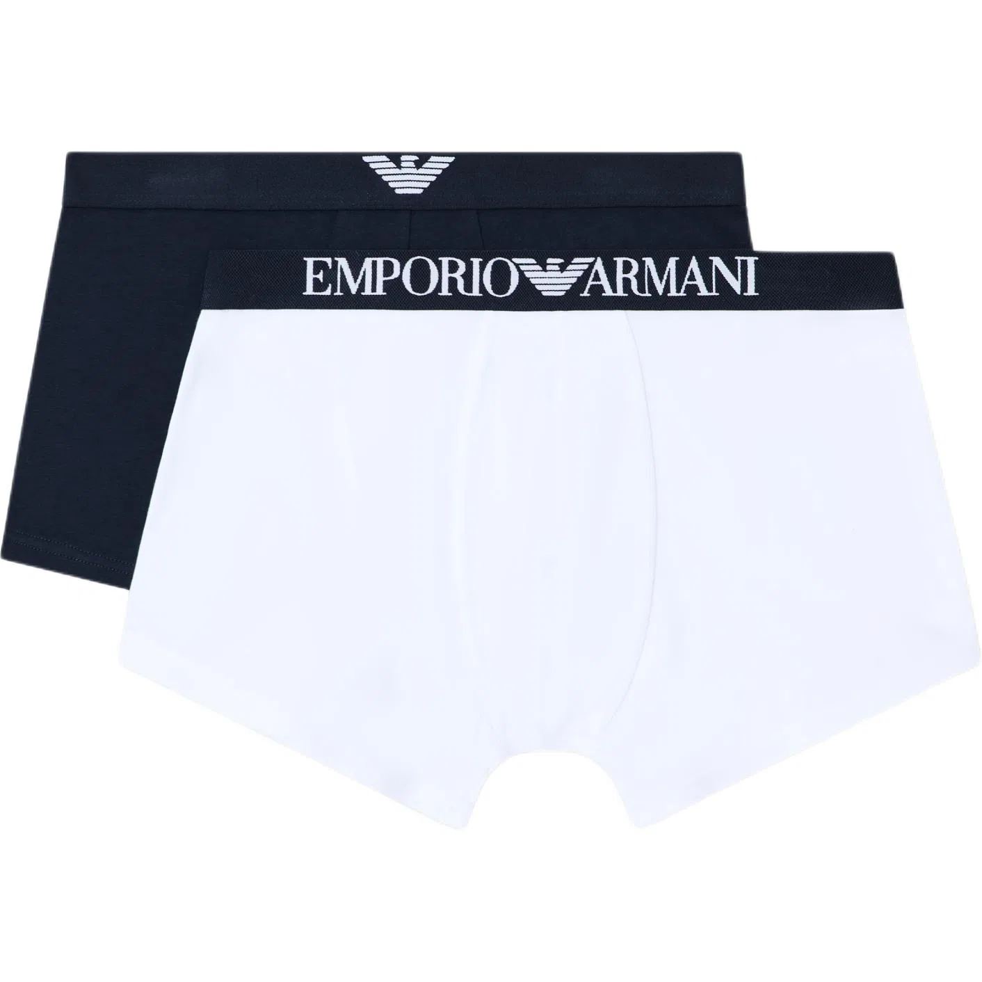 Боксеры 2 Pack, Emporio Armani, Blue White