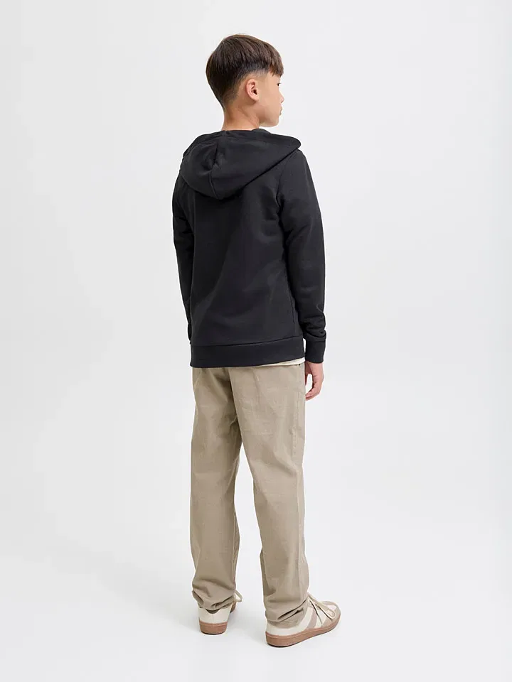 Свитшот с застежкой Bradley Jack & Jones Junior, черный — фото 3