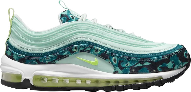 Кроссовки Nike Wmns Air Max 97 'Moth Camo', зеленый