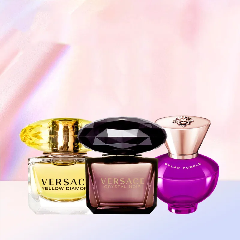Набор женских пробников духов Phantom Gold Diamond Light, Starry Night Crystal, Sunset Dream Song, VERSACE — фото 3