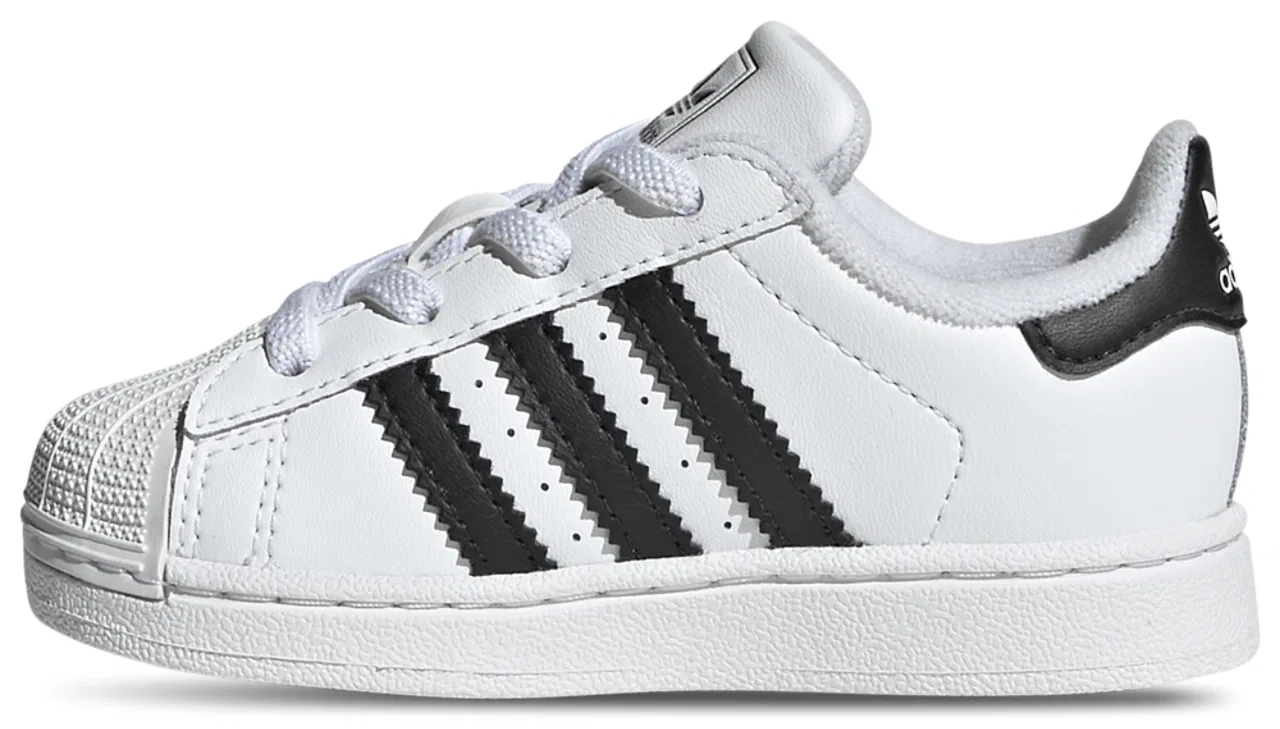 Кроссовки для мальчиков Superstar II Adidas, белый/черный — фото 3