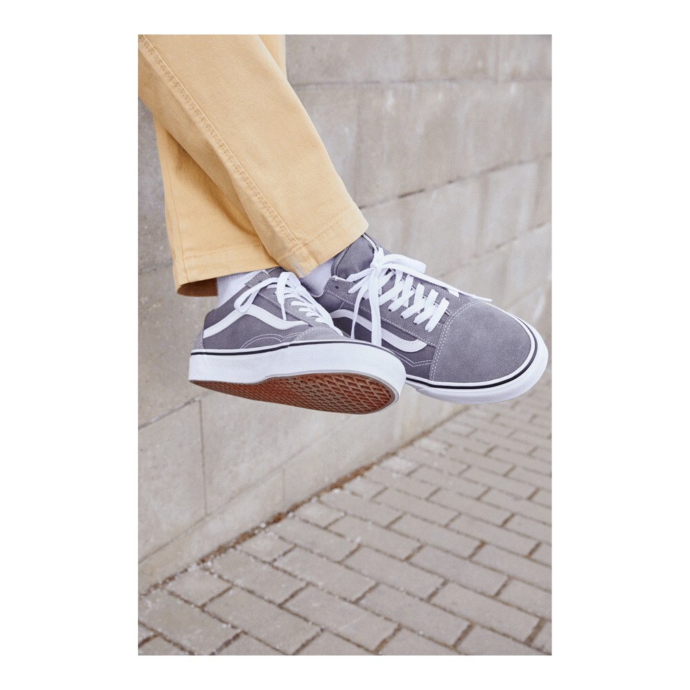 Кроссовки Vans Ua Old Skool, pewter/true white