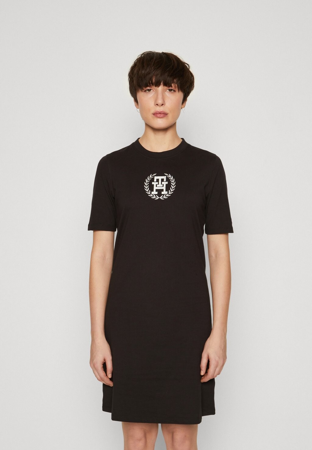 

Платье из джерси Laurel Tee Dress Tommy Hilfiger, черный