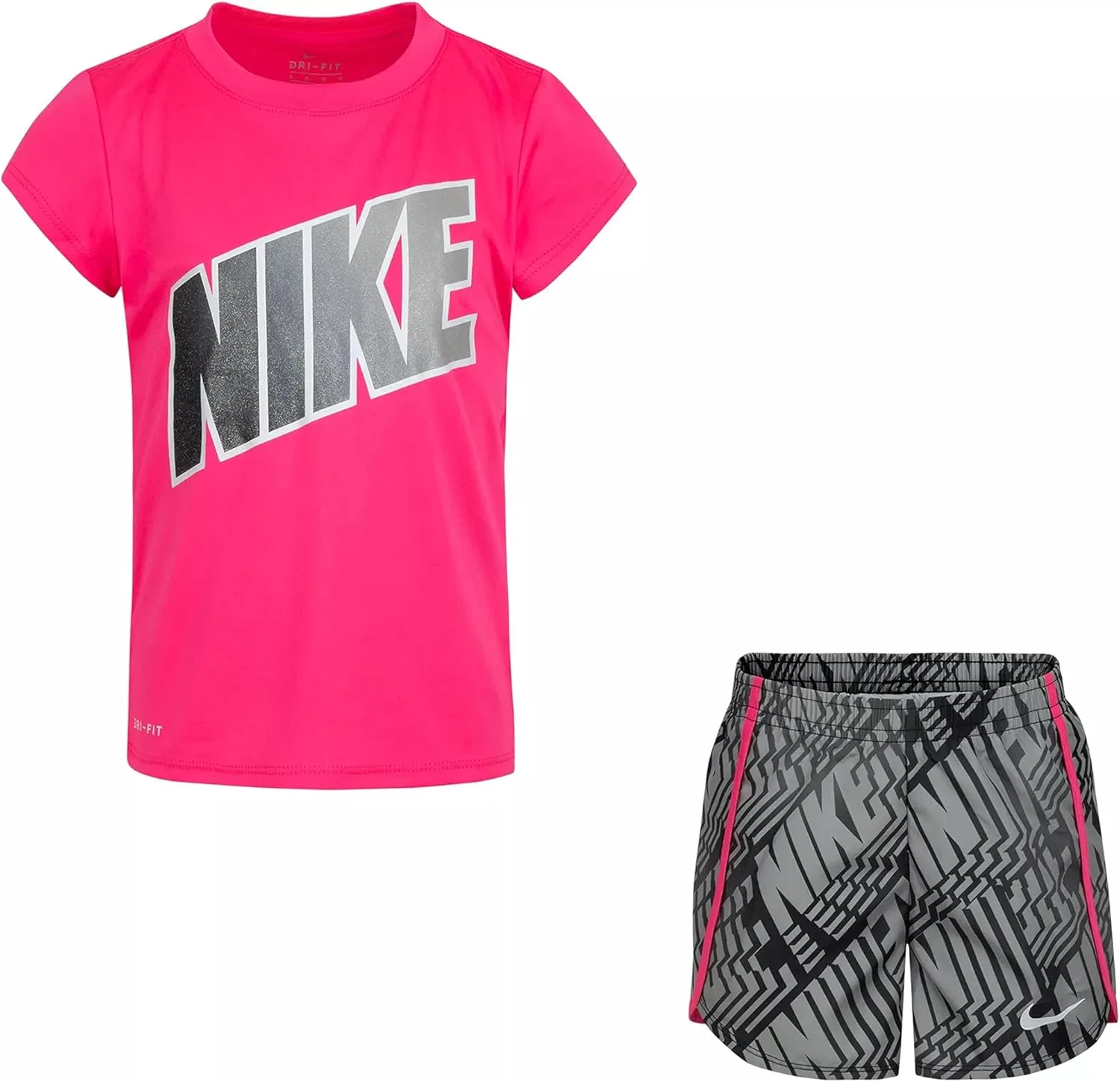 Детский спортивный костюм Nike, 2 предмета, Black/Pink
