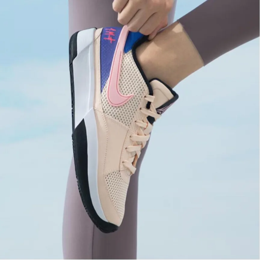 Кроссовки Ja 1 Guava Ice GS Nike, розовый белый — фото 4