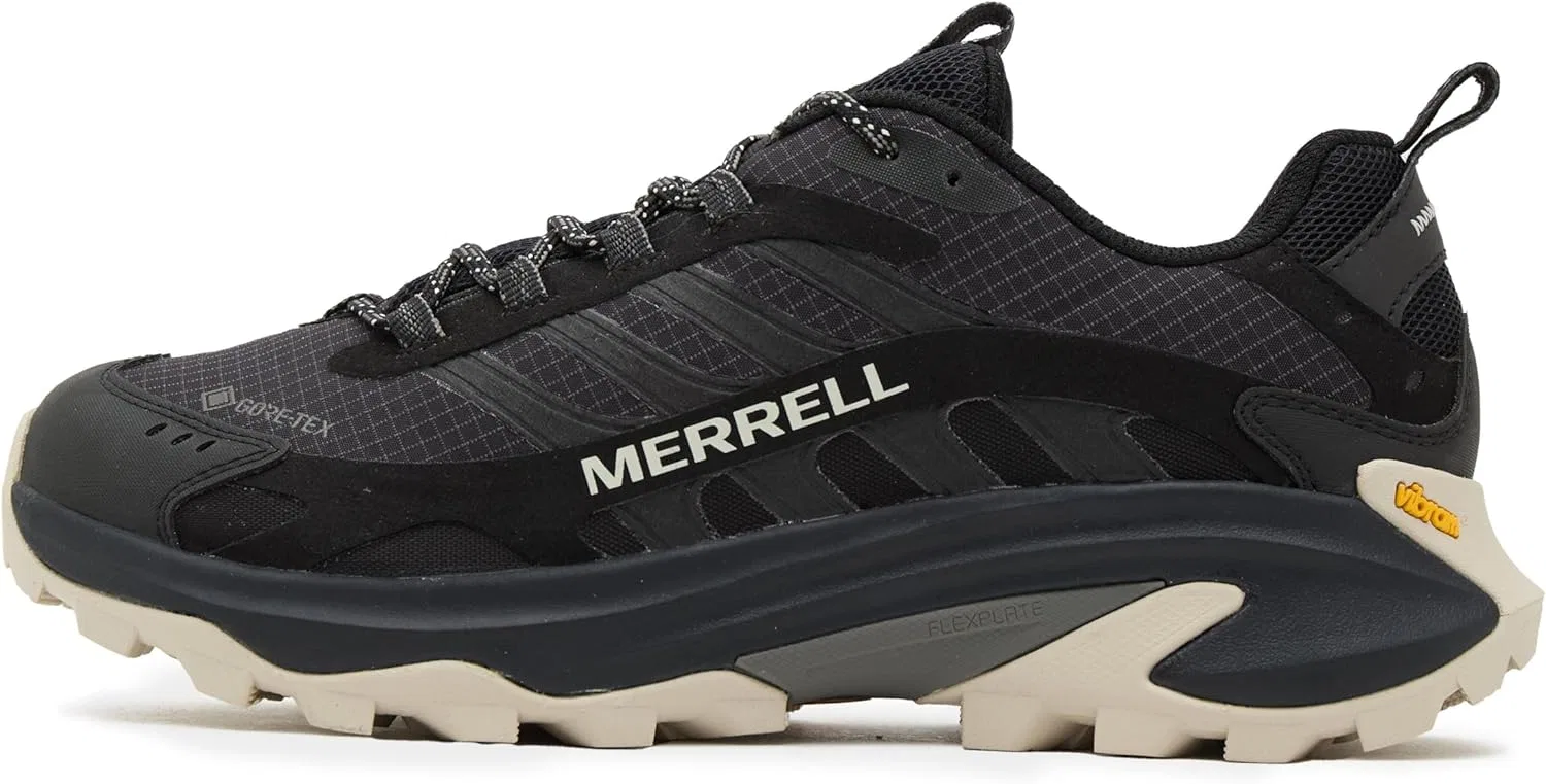 Походные ботинки Merrell Moab Speed ​​2 GTX для мужчин, Black Moon