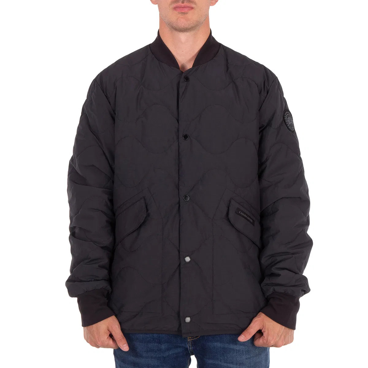 Куртка-бомбер стеганая двусторонняя Boswell Canada Goose, Black