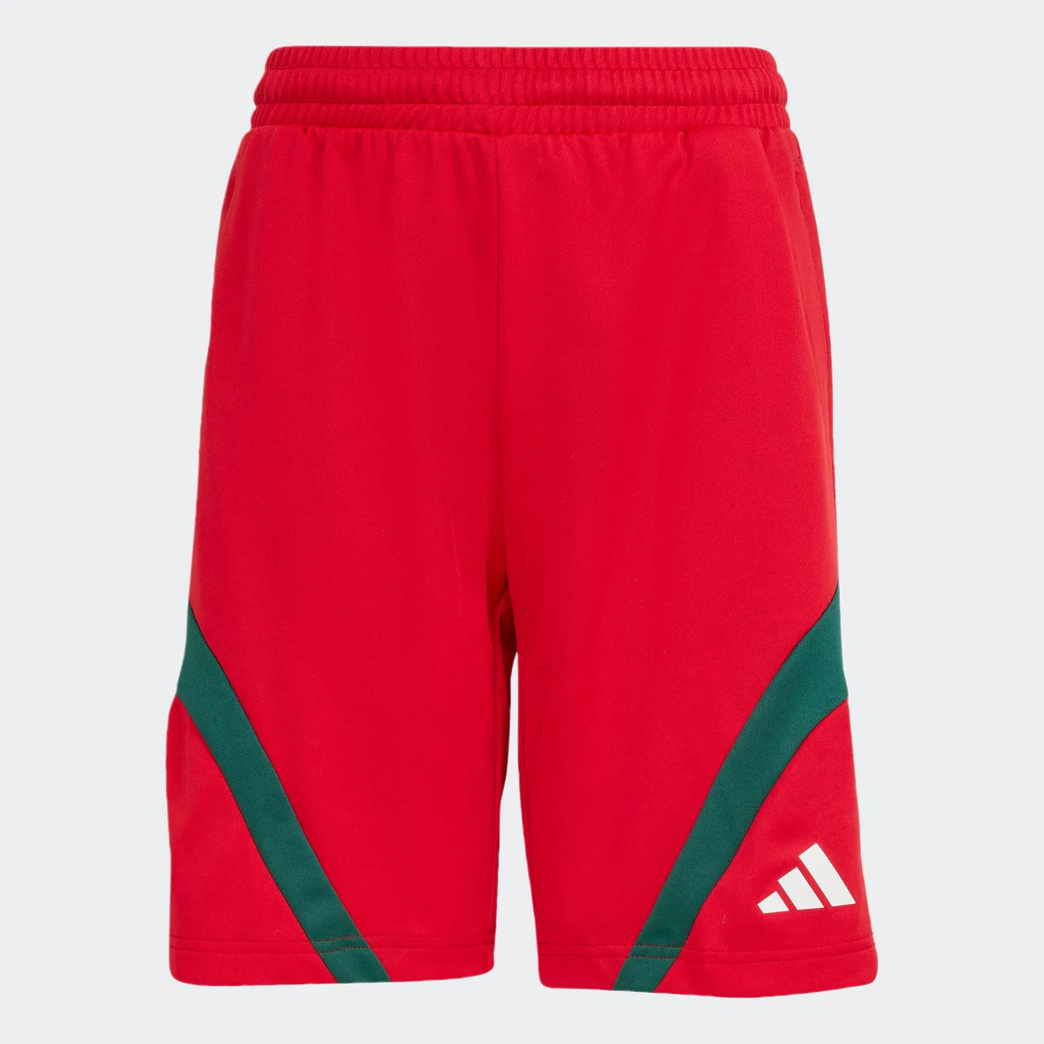 Спортивные брюки Adidas Sportswear Regular Workout Pants красного цвета — фото 2
