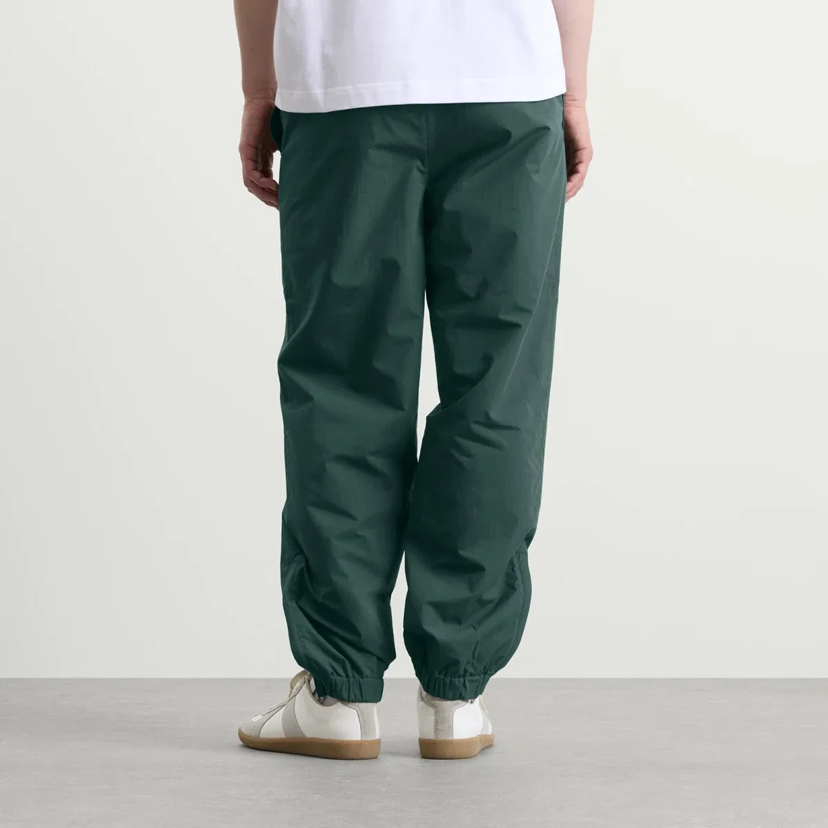 Штаны спортивные Adc cotton nylon trackpants Ami Paris, Vert Sapin — фото 3