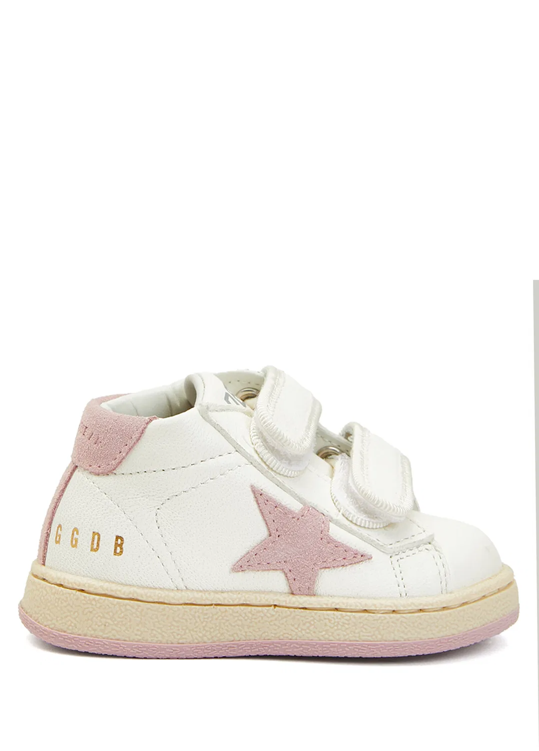 Кроссовки Golden Goose June, белый-розовый