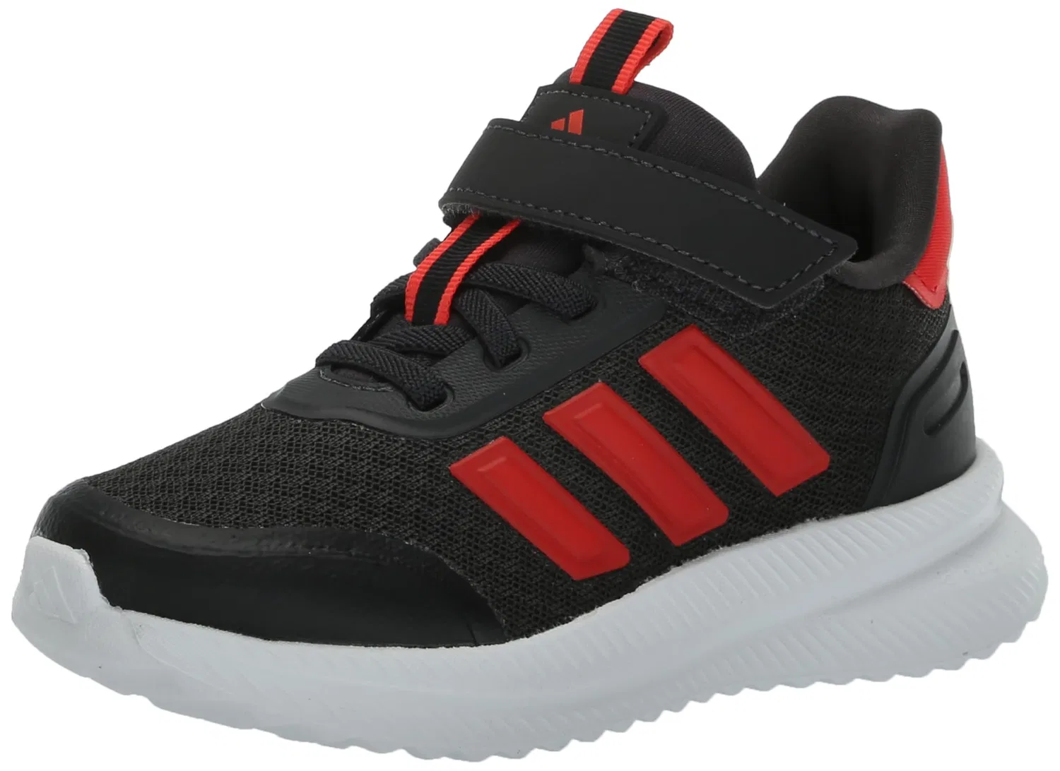 Детские кроссовки для мальчиков с полосатым принтом X_plr Shoes Kids Adidas, Carbon Red Brilliant White