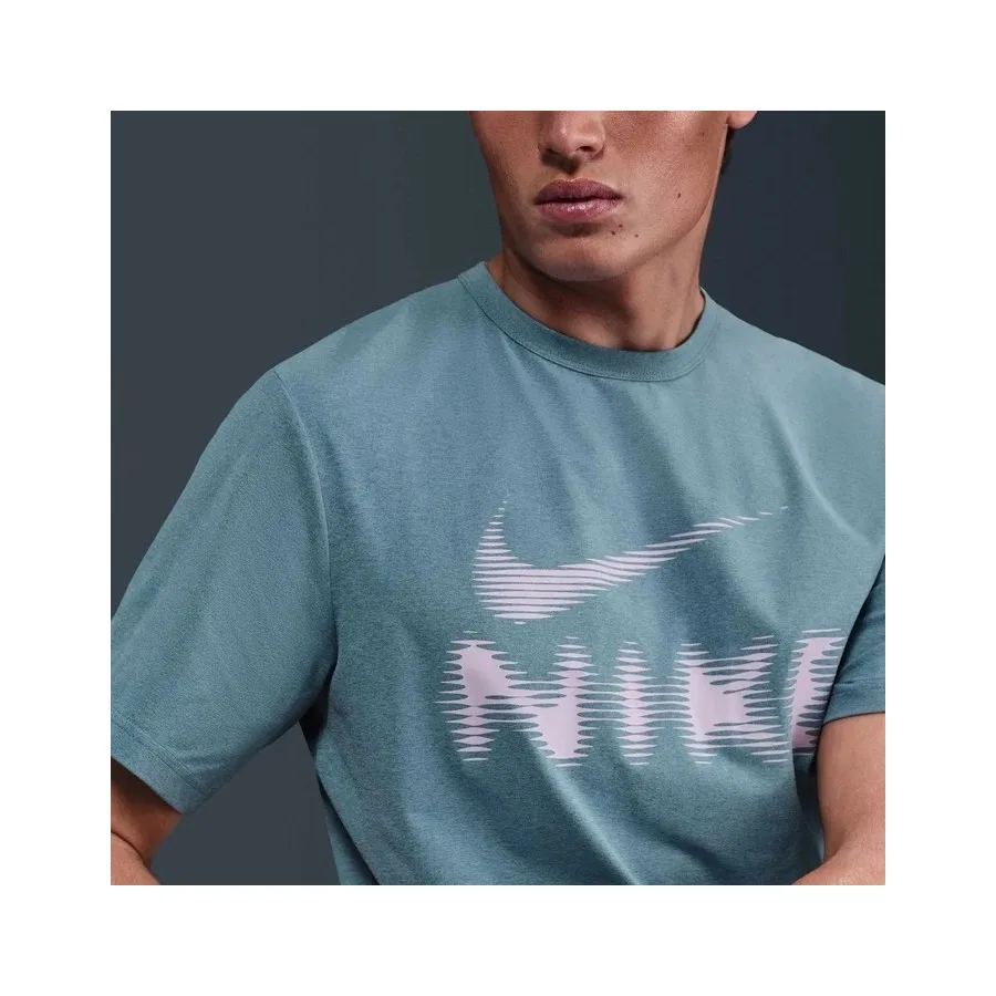 Футболка спортивная с коротким рукавом Hyverse Dri-Fit Nike, Синий — фото 3