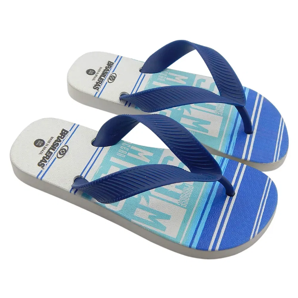 Детские вьетнамки с принтом Printed 21 Summer Brasileras, Blue