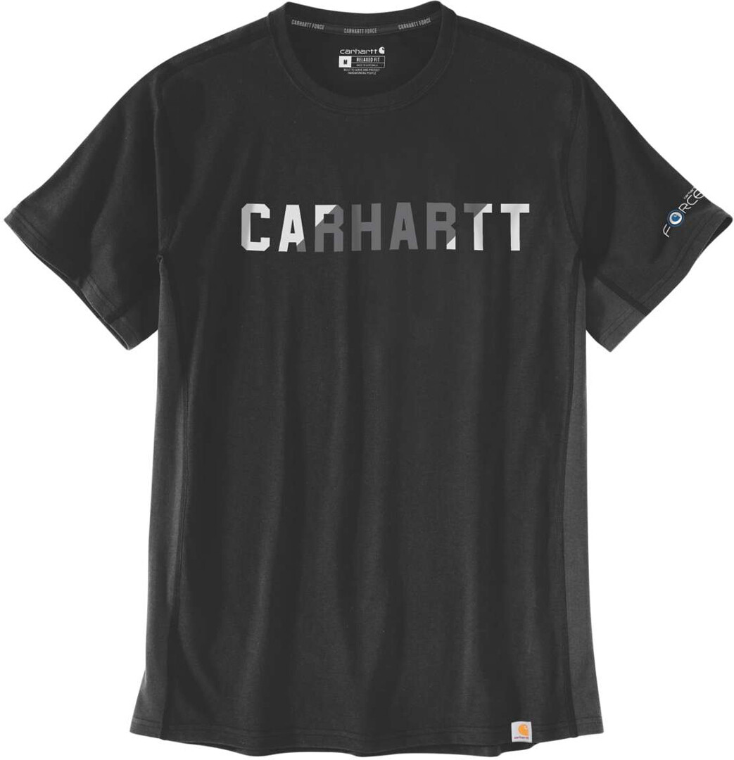 

Футболка Carhartt Force Flex Block Logo, черный