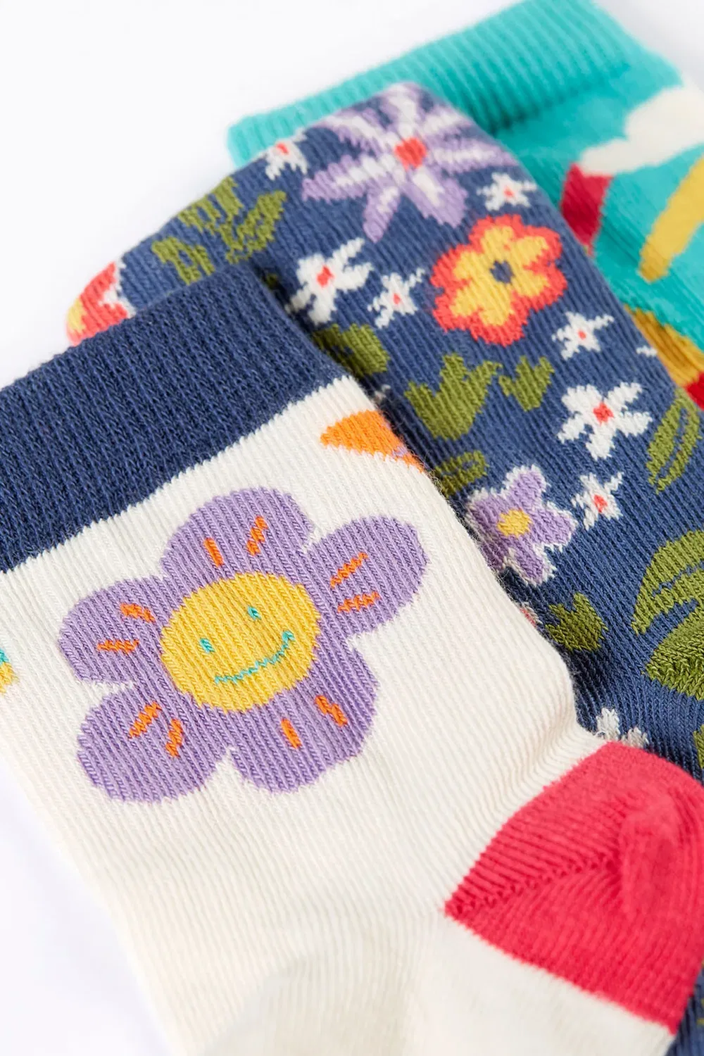Детский комплект носков Rock My Socks Frugi, Multi — фото 3