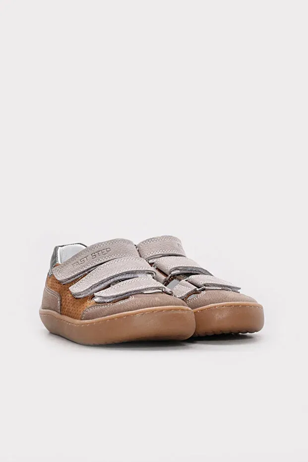 Детские повседневные туфли для девочек кожаные Fast Step, Taupe — фото 4