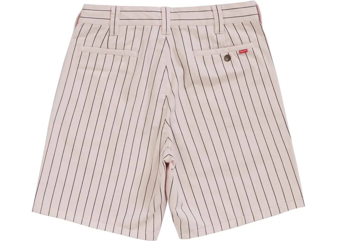 Мужские шорты с принтом Supreme Short, Light Pink Stripe — фото 2
