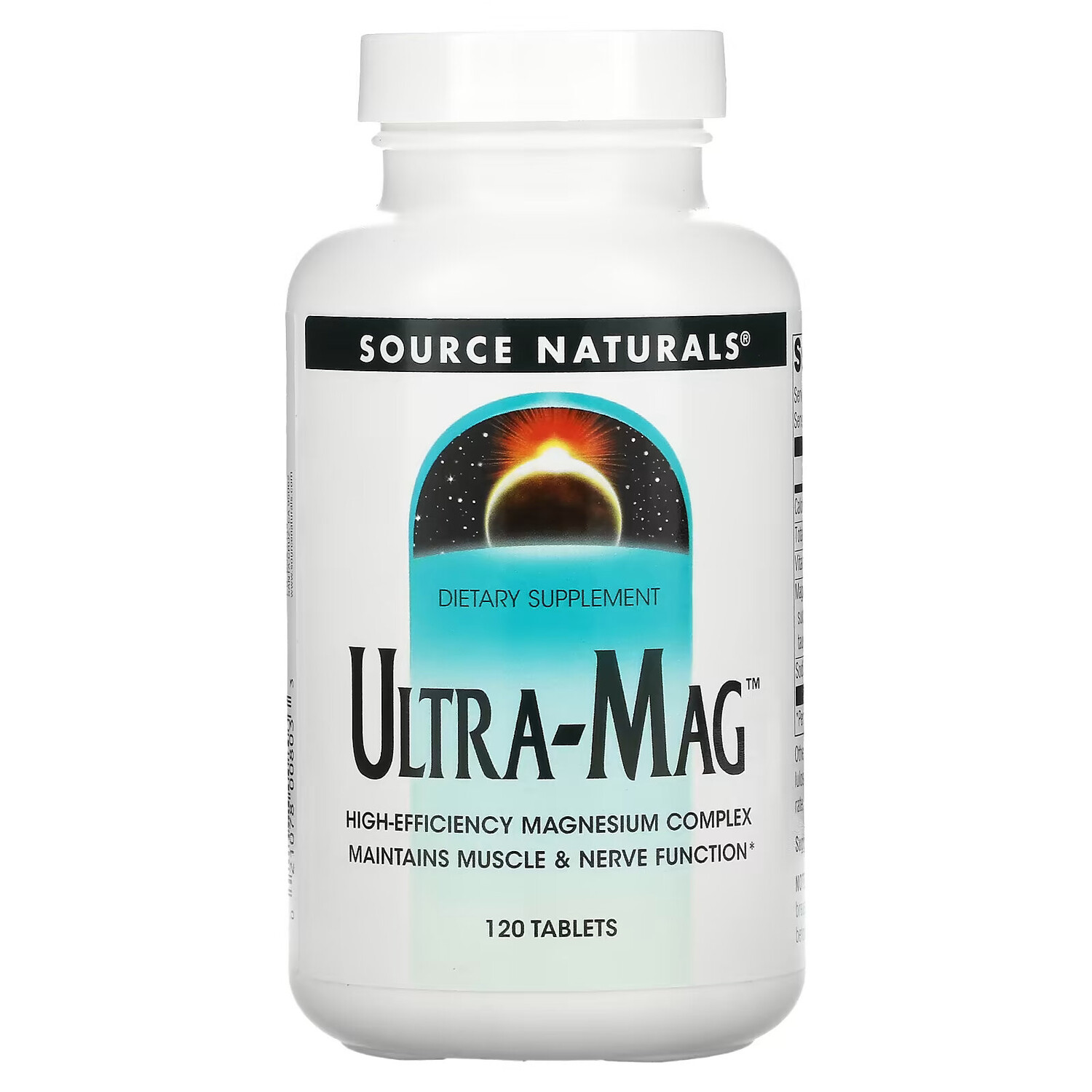 

Source Naturals, Ultra-Mag, 120 таблеток