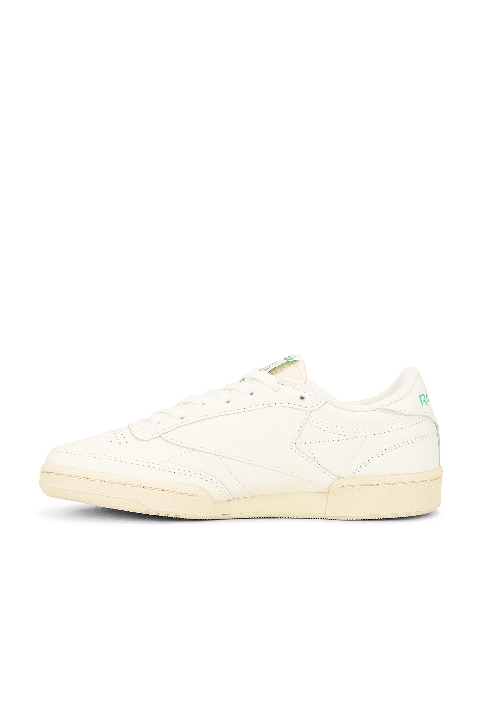 Кроссовки Club C 85 Vintage Top Reebok, цвет Chalk & Paper White — фото 4