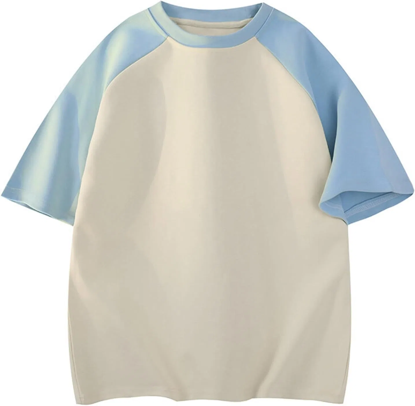 Мужская футболка с цветными блоками Jersey Baseball Tee, Beige — фото 3