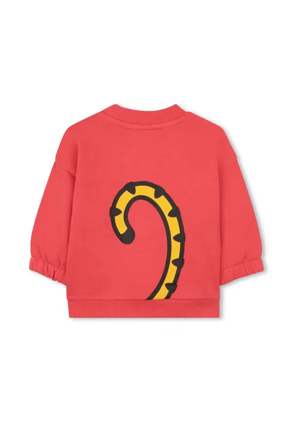 Толстовка Kenzo Kids, красный — фото 4