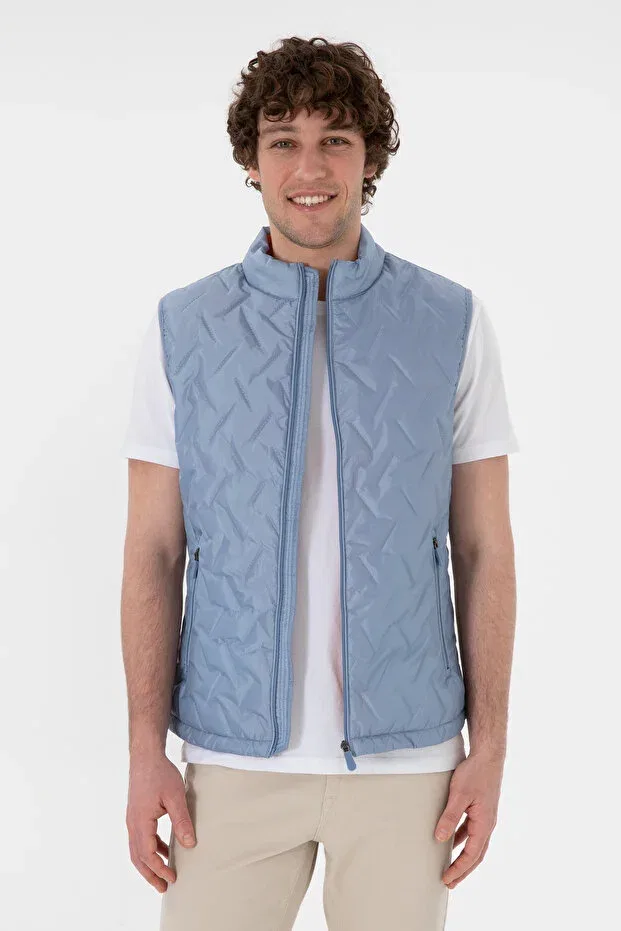 Мужской жилет с принтом U.S. Polo Assn., Blue