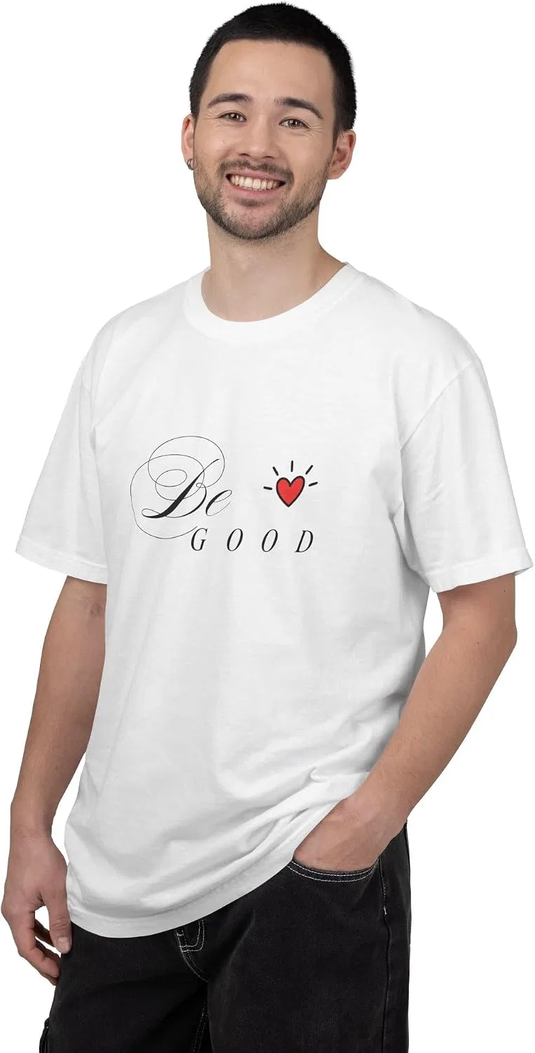 Футболка с принтом Be Good GENERIC, White — фото 2