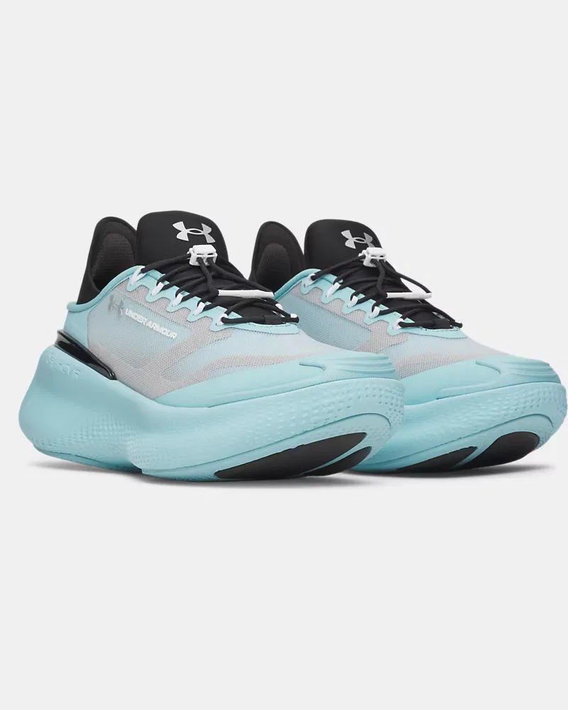 Кроссовки с трансформируемой пяткой Nova SlipSpeed UnderArmour, Blue Haze/Black/Metallic Silver — фото 4