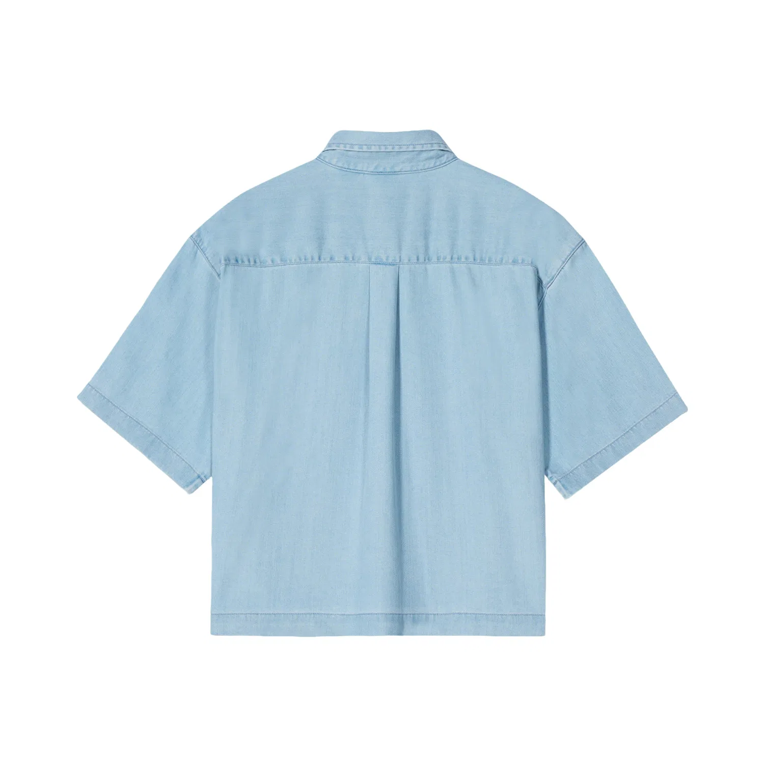 Женская джинсовая рубашка с отложным воротником Light Blue Levis, Light Blue — фото 3