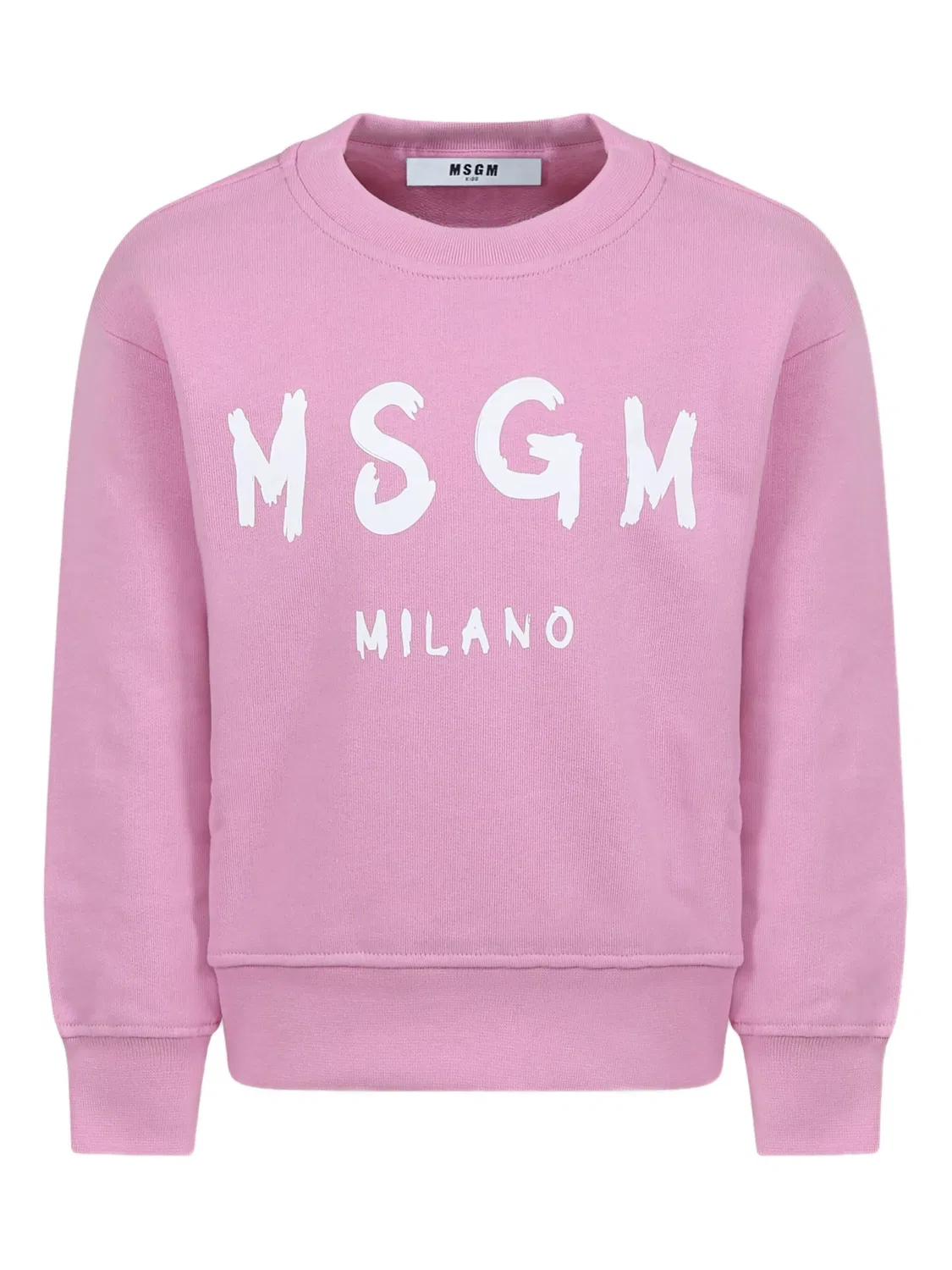 Толстовка с капюшоном для девочек MSGM, розовый
