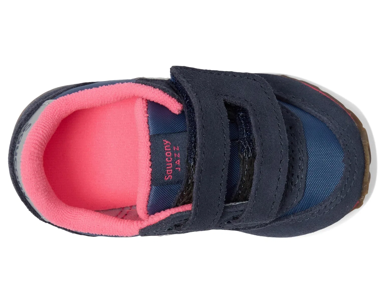Детские кроссовки на липучке Baby Jazz HL Saucony, Blue Navy — фото 2