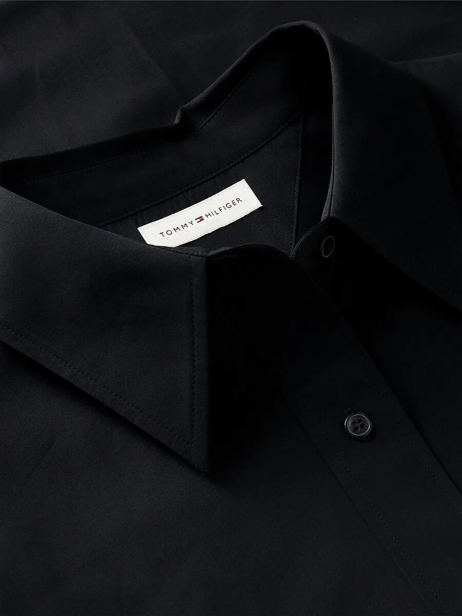 Блузка TOMMY HILFIGER черного цвета — фото 3